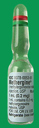 Methergine vial